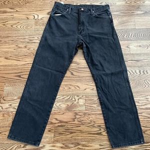 Retro 90s wrangler black cowboy jeans